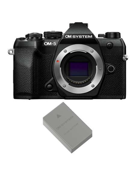OM System OM-5 Mark II Noir – Hybride compact et robuste