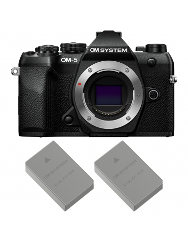 OM System OM-5 Mark II Noir – Hybride compact et robuste