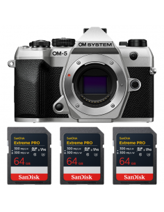 OM System OM-5 Mark II Silver – Cámara sin espejo