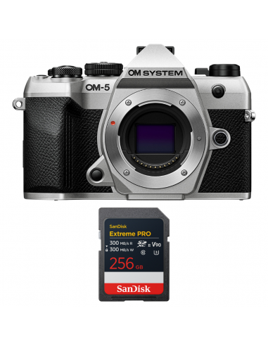 Buy OM-5 Mark II Silver – Compact 4K Mirrorless Camera