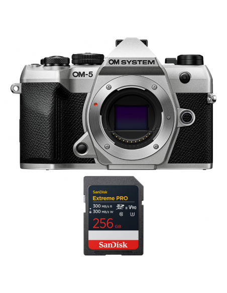 Buy OM-5 Mark II Silver – Compact 4K Mirrorless Camera