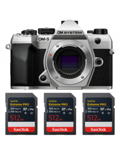 OM System OM-5 Mark II Silver – Cámara sin espejo
