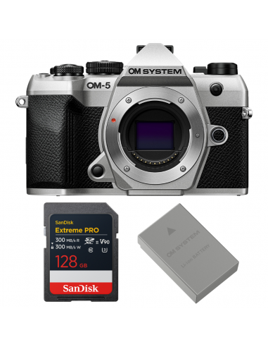 OM System OM-5 Mark II Silver – Cámara sin espejo