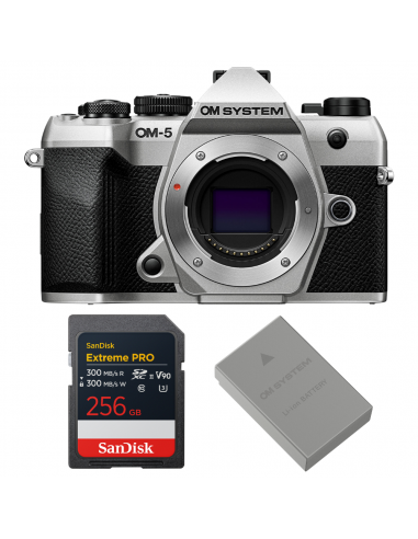 OM System OM-5 Mark II Silver – Appareil photo hybride