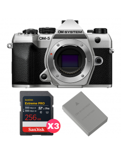 OM System OM-5 Mark II Silver – Appareil photo hybride