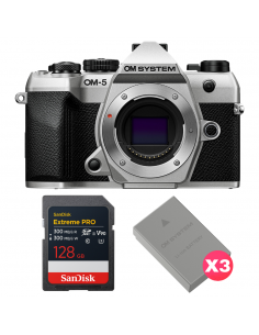 OM System OM-5 Mark II Silver – Appareil photo hybride