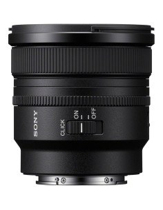 Sony FE 16mm f/1.8 G lens with versatile E-mount, showcasing focus and aperture controls, ideal for full-frame cameras Sony FE 16mm f/1.8 G lens with versatile E-mount, showcasing focus and aperture controls, ideal for full-frame cameras