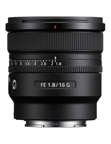 Objetivo Sony FE 16mm f/1.8 G – Ultra gran angular
