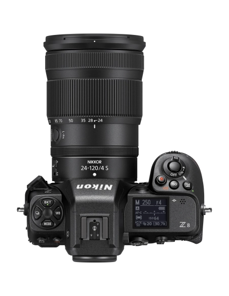 Nikon Z8 + 24-120mm f/4 S + FTZ II + 512GB CFexpress | Pack hybride pro