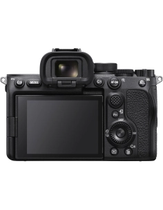 Sony A7S III Nu + SanDisk 128GB Extreme PRO UHS-II SDXC 300 MB/s + Sony NP-FZ100 - Vue arriere Sony A7S III Nu + SanDisk 128GB Extreme PRO UHS-II SDXC 300 MB/s + Sony NP-FZ100 - Vue arriere