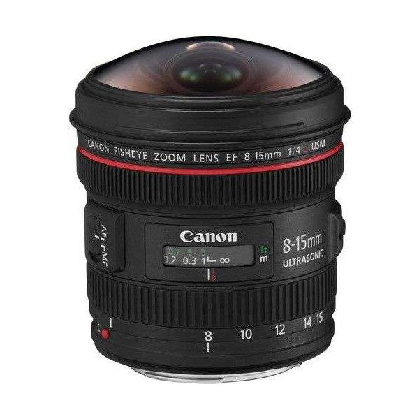 Objectif Canon EF 8-15mm F4L Fisheye USM-2