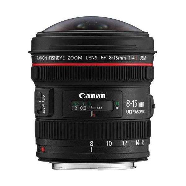 Objetivo Canon EF 8-15mm f/4L Fisheye USM-1
