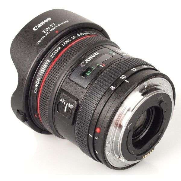 Objetivo Canon EF 8-15mm f/4L Fisheye USM-3