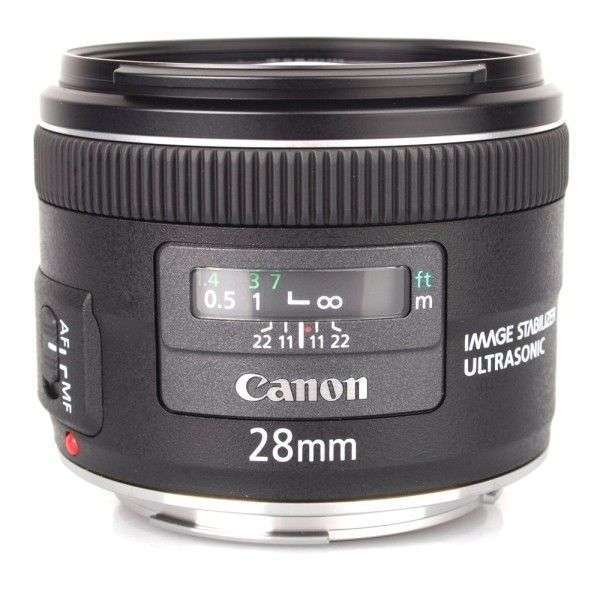 Objectif Canon EF 28mm F2.8 IS USM-5
