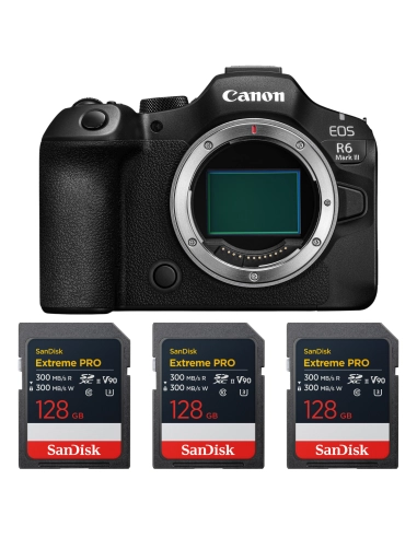 Canon EOS R6 Mark III + 3×128GB SD – Pro Set