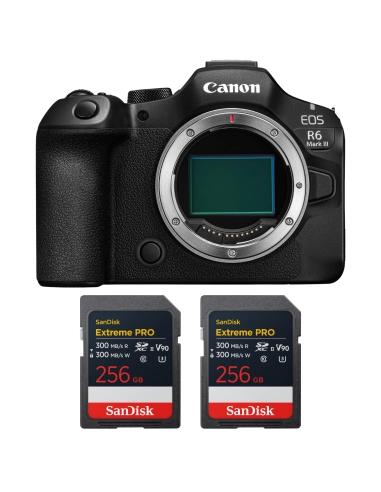 Canon EOS R6 Mark III + 2×256GB SD – Bundle