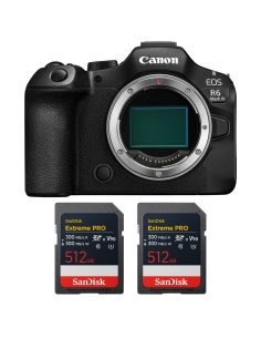 Canon EOS R6 Mark III + 2×512GB SD – Pro Kit