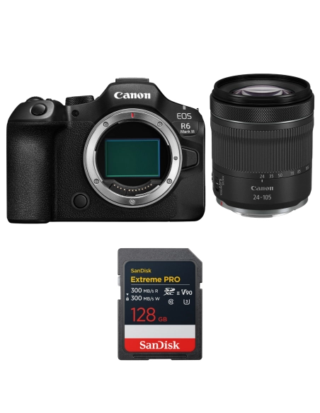 Canon R6 Mark III + 24-105mm IS STM + 128GB