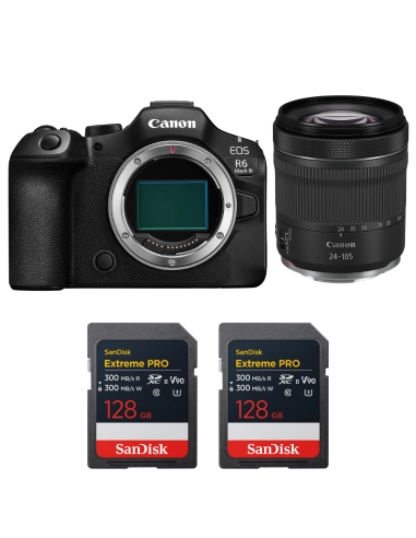 Canon R6 Mark III + 24-105mm IS STM + 2×128GB
