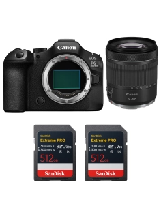 Canon R6 III + 24-105mm IS STM + 2×512GB