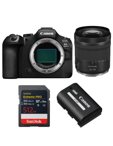 Canon R6 Mark III IS STM Kit + 512GB SD + Battery