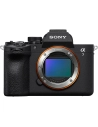 Sony Alpha 7 V appareil hybride plein format E-mount avec capteur visible et commandes ergonomiques