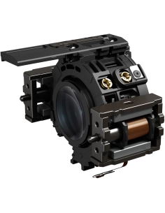 Canon RF 35mm f/1.4 L VCM lens showing VCM mechanism and RF mount design Canon RF 35mm f/1.4 L VCM lens showing VCM mechanism and RF mount design