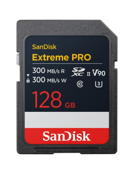 SanDisk 128GB Extreme PRO UHS-II SDXC Memory Card