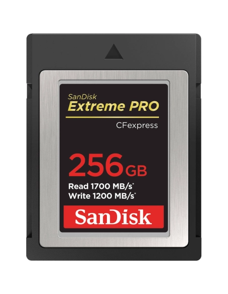 Tarjeta de memoria SanDisk 256GB Extreme PRO CFexpress Typo B Tarjeta de memoria SanDisk 256GB Extreme PRO CFexpress Typo B