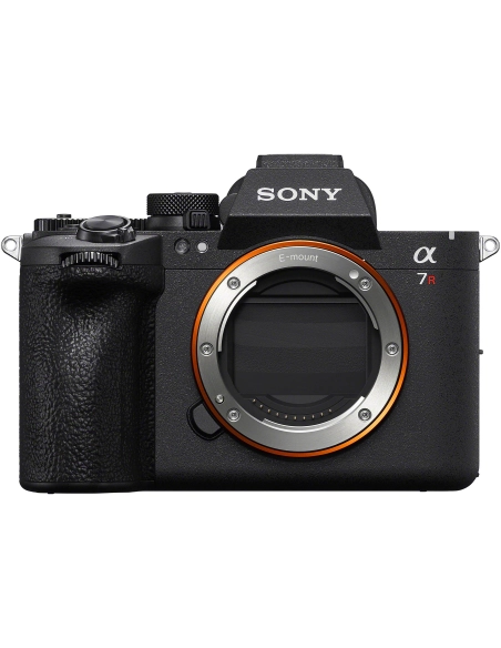 Cámara sin espejo Sony a7R VI con montura E y diseño ergonomico