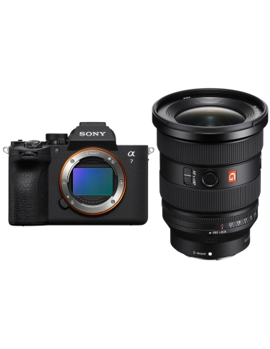 Sony Alpha 7 V avec objectif FE 16-35mm F2.8 GM II pour paysage architecture intérieur reportage et vidéo