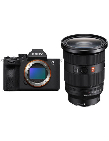 Sony Alpha 7 V avec objectif FE 24-70mm F2.8 GM II pour mariage reportage portrait et vidéo
