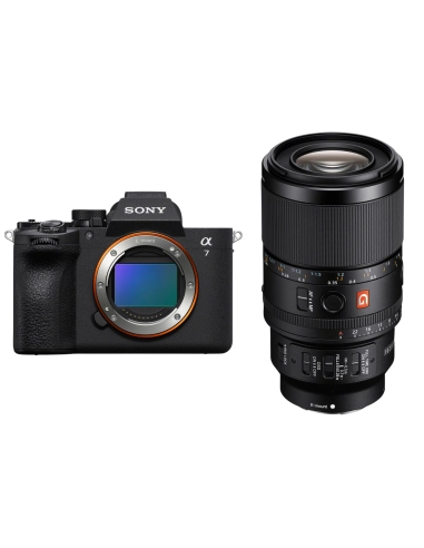 Sony Alpha 7 V with FE 100mm F2.8 Macro GM OSS for macro product nature and portrait photography
