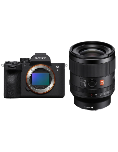 Sony Alpha 7 V avec objectif FE 35mm F1.4 GM pour reportage et portrait en situation