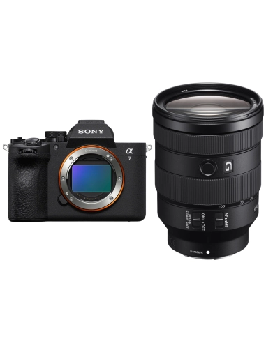 Sony Alpha 7 V con objetivo FE 24-105mm F4 G OSS