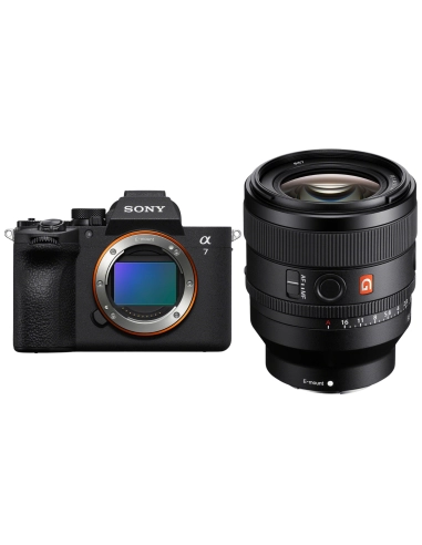 Sony Alpha 7 V avec objectif FE 50mm F1.4 GM pour portrait, mariage et faible lumière
