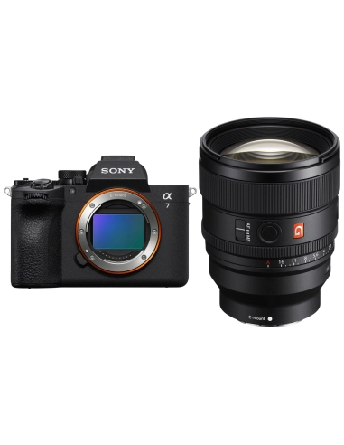 Sony Alpha 7 V avec objectif FE 85mm F1.4 GM II pour portrait mariage et mode