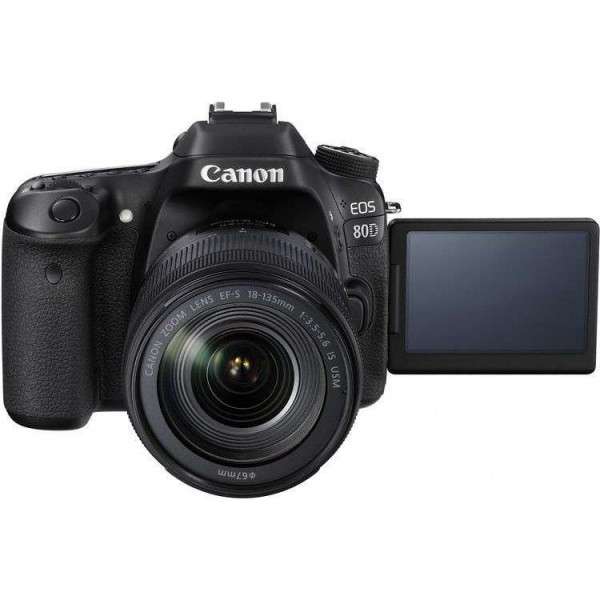 Cámara Canon 80D + EF-S 18-135mm IS USM-8