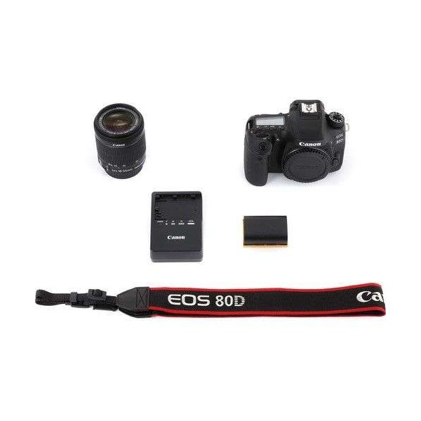 Appareil photo Reflex Canon 80D + EF-S 18-55mm IS STM-17