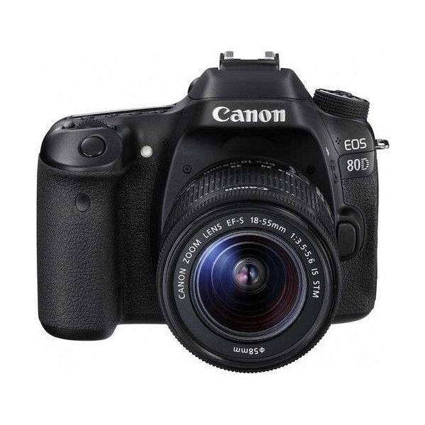 Appareil photo Reflex Canon 80D + EF-S 18-55mm IS STM-15