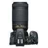 Appareil photo Reflex Nikon D5600 + AF-P DX 18-55mm VR + AF-P DX 70–300 mm 1:4,5–6,3 G ED VR-3