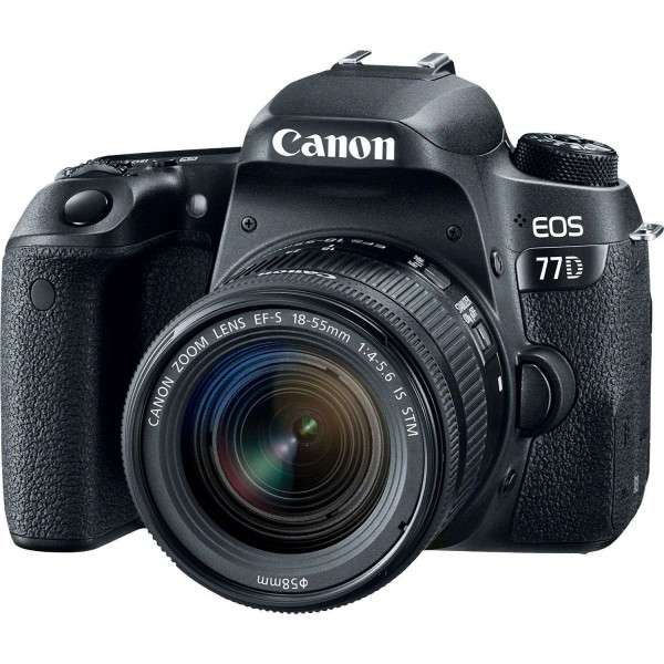 Canon EOS 77D + 18-55mm F4.0-5.6 IS STM-5
