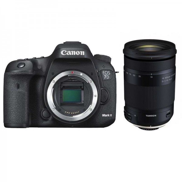 Appareil photo Reflex Canon 7D Mark II + Tamron 18-400mm F3.5-6.3 Di II VC HLD-3