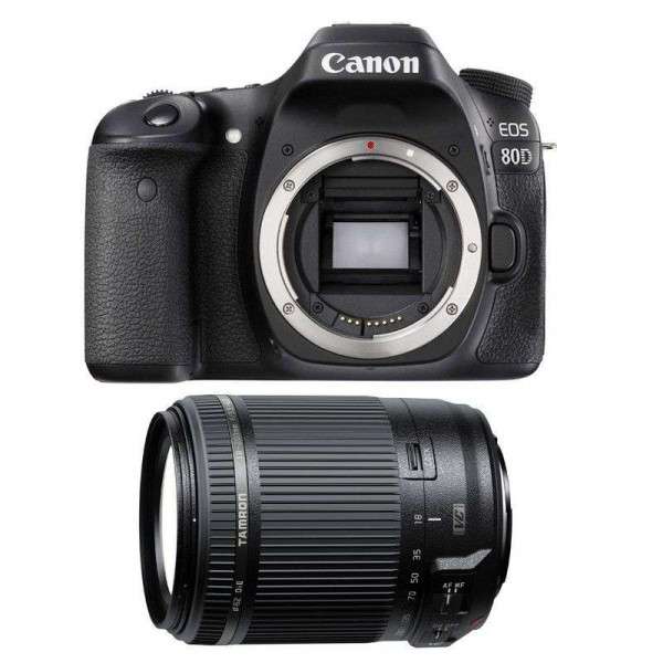 Canon EOS 80D + Tamron 18-200 mm F/3.5-6.3 Di II VC-3