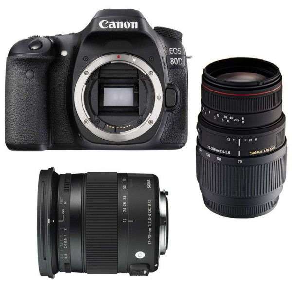 Canon EOS 80D + Sigma 17-70 Contemporary + Sigma 70-300 f/4-5,6 APO DG MACRO-3
