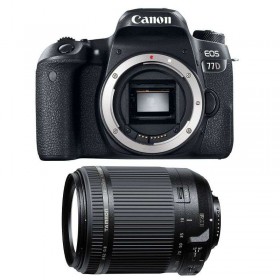Appareil photo Reflex Canon 77D + Tamron 18-200mm F3.5-6.3 Di II VC-3