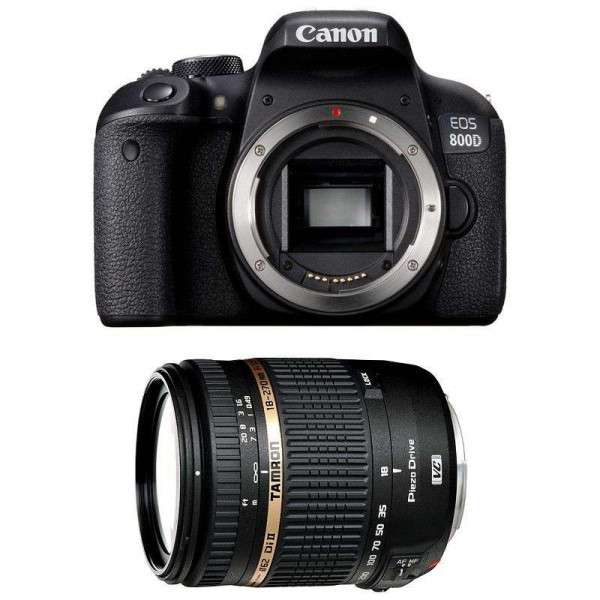 Canon EOS 800D + Tamron AF 18-270 mm f/3.5-6.3 Di II VC PZD-3