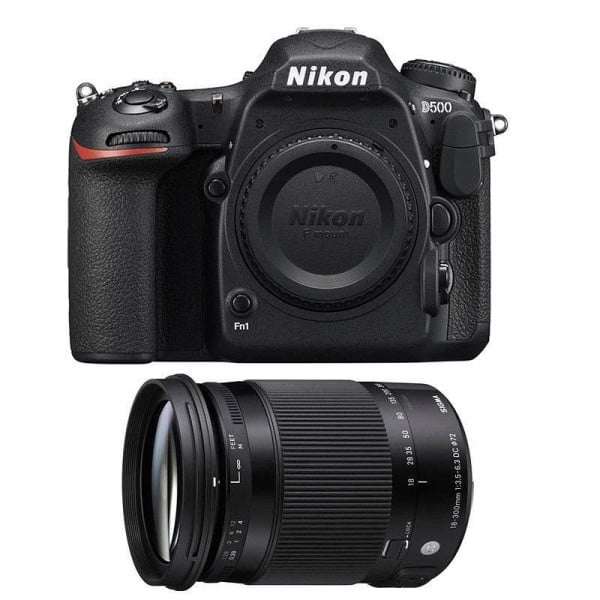 Cámara Nikon D500 + Sigma 18-300 mm f/3,5-6,3 DC OS HSM Contemporary Macro-4
