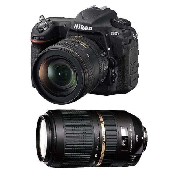 Nikon D500 + AF-S DX NIKKOR 16-80 mm f/2.8-4E ED VR + Tamron SP AF 70-300 mm f/4-5.6 Di VC USD-4