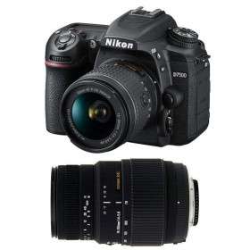 Appareil photo Reflex Nikon D7500 + AF-P DX NIKKOR 18-55 mm F3.5-5.6G VR + Sigma 70-300 mm F4-5,6 DG Macro-3